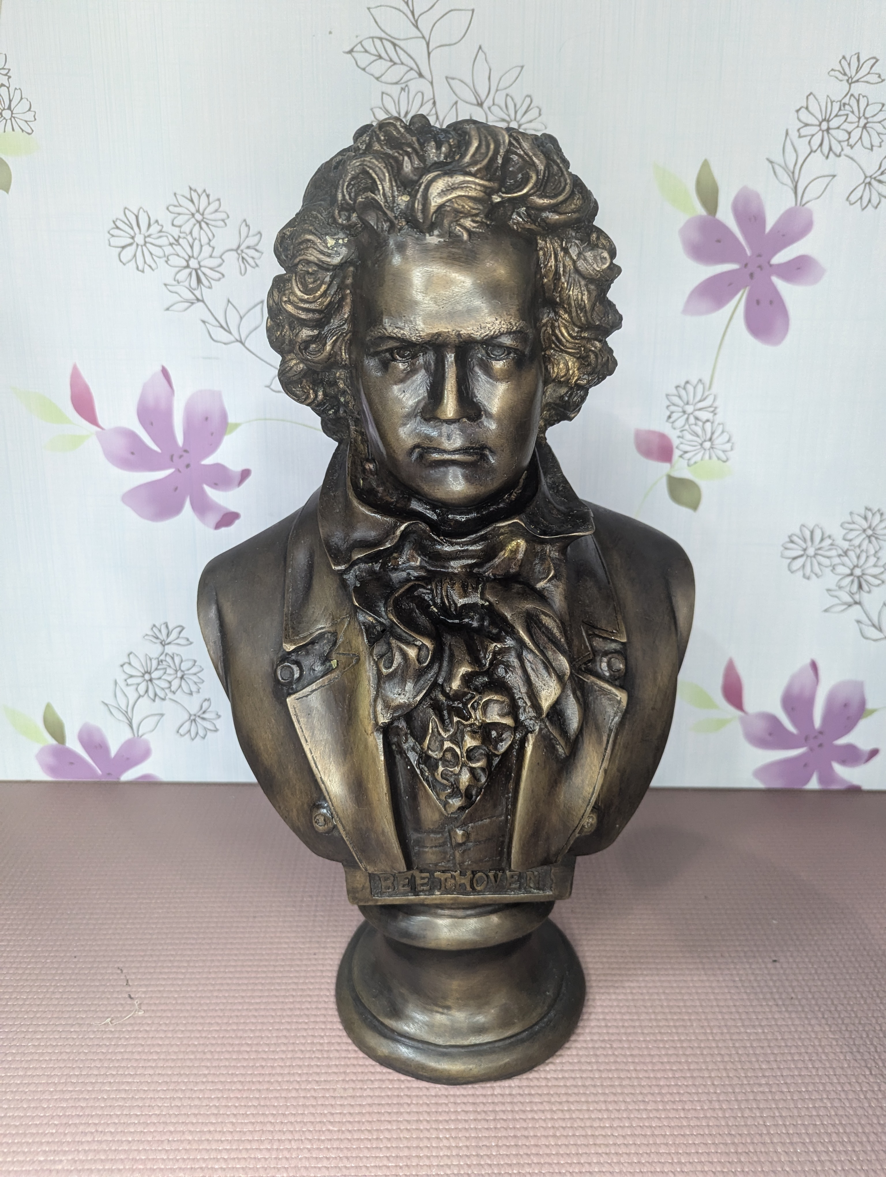 BEETHOVEN - 16" Bronze bust