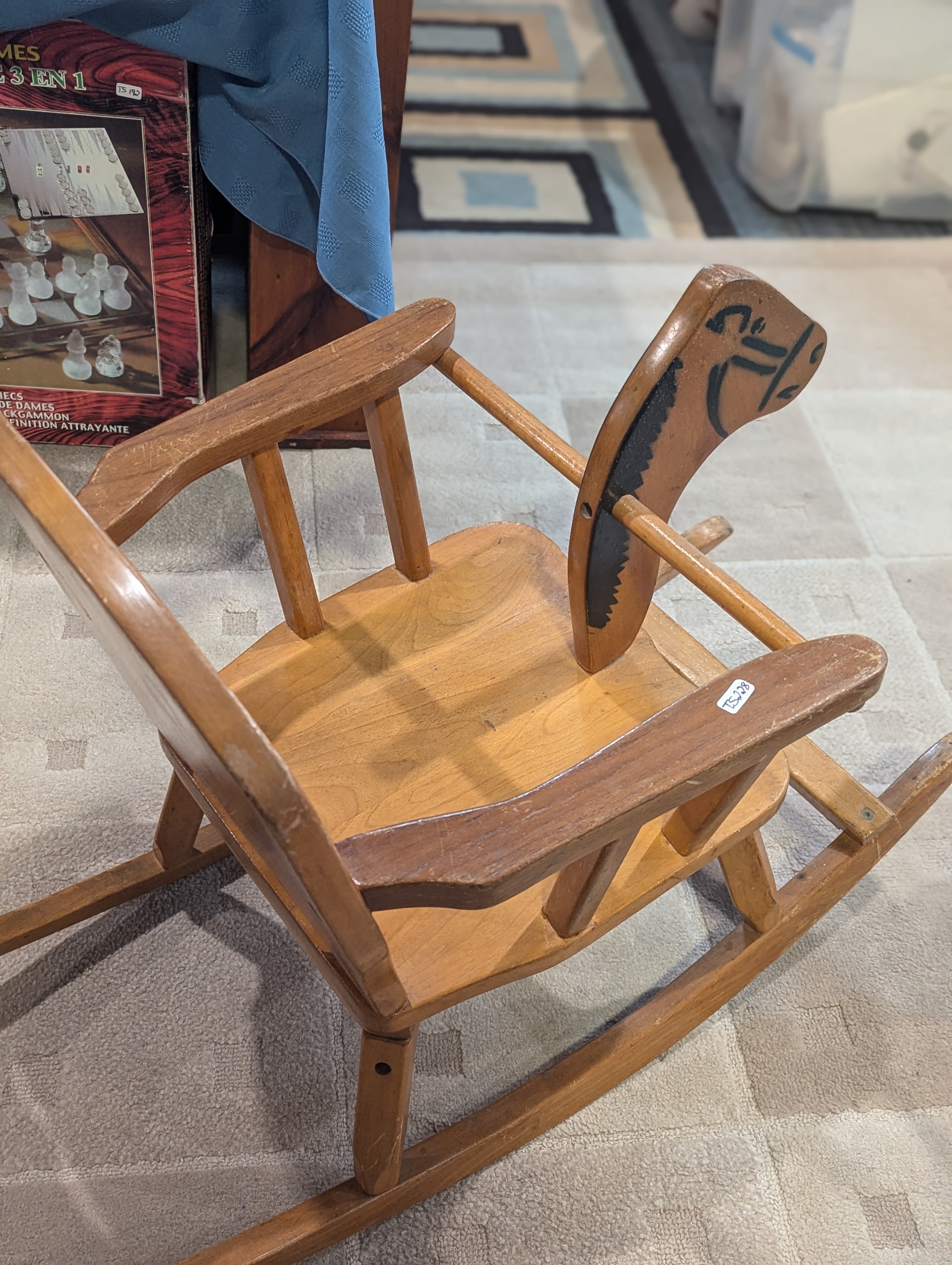 VINTAGE Rocking chair horse