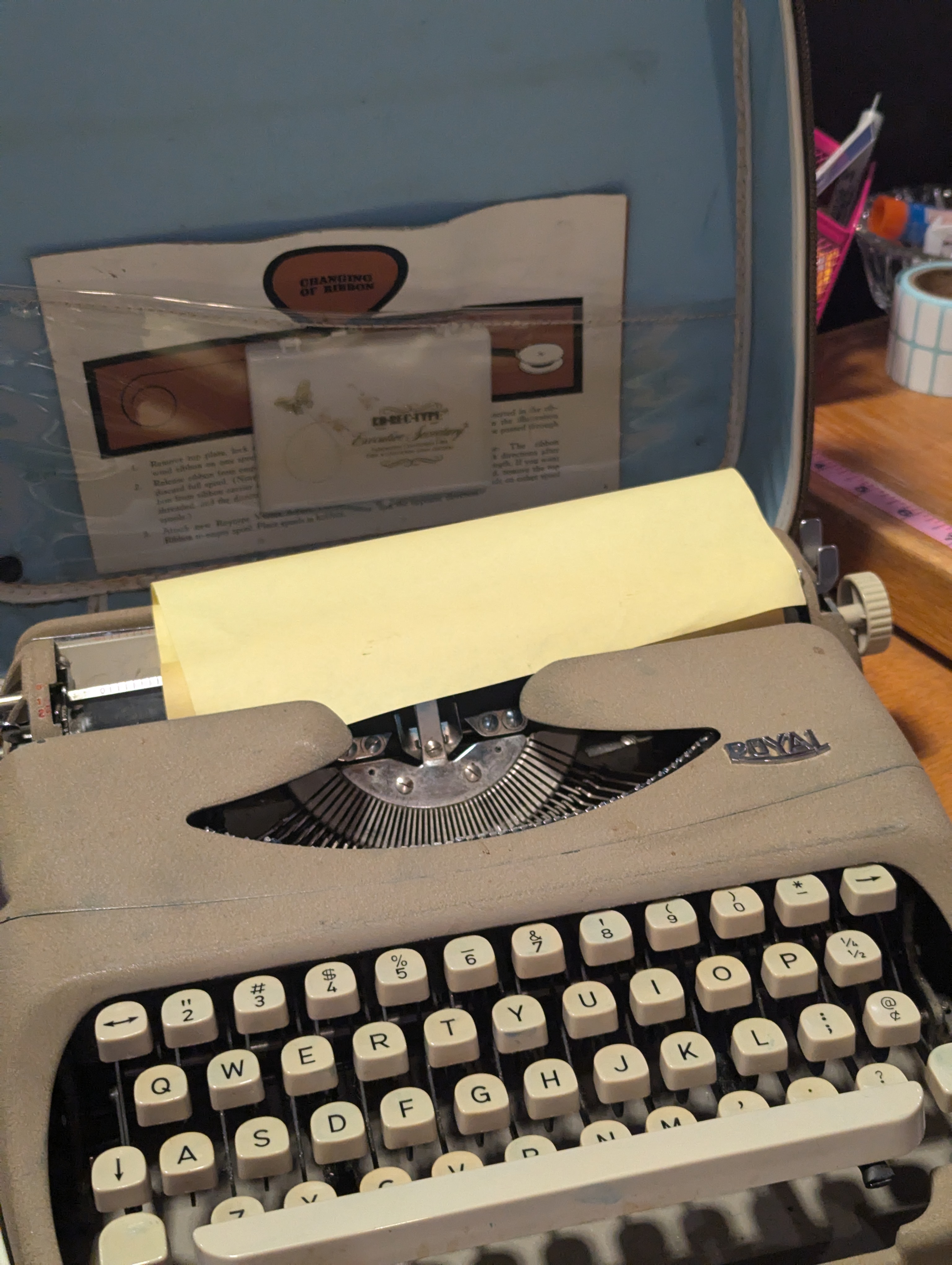 1960 Typewriter - Royal 