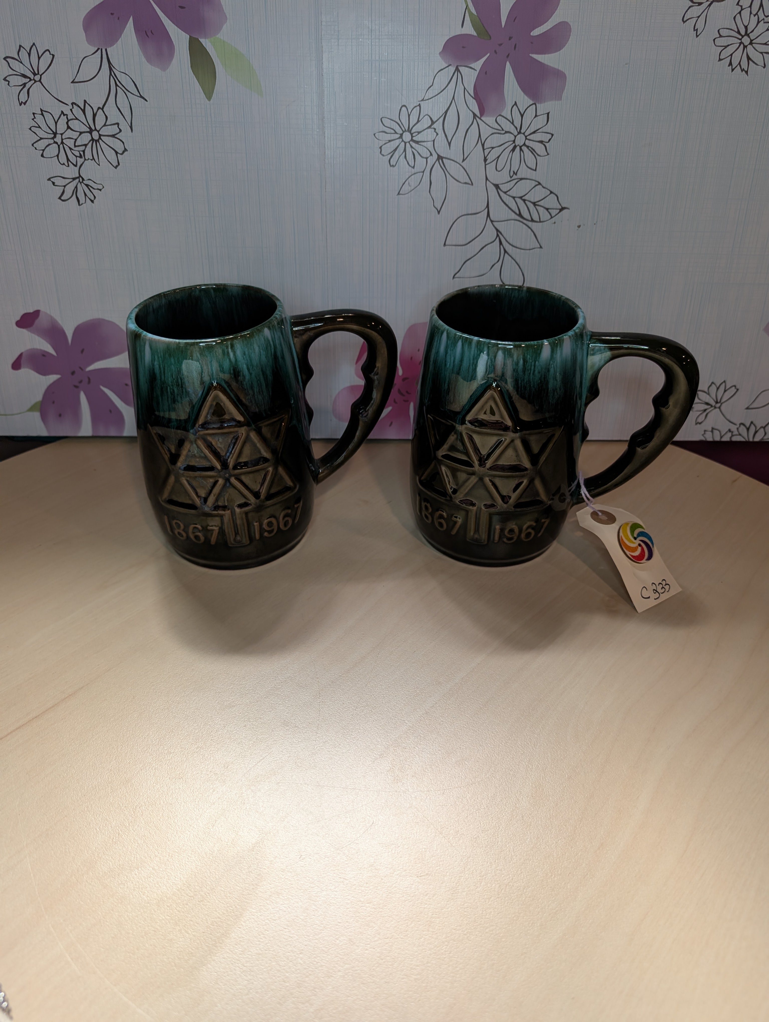 BLUE MOUNTAIN POTTERY - Canada Anniversary MUGS