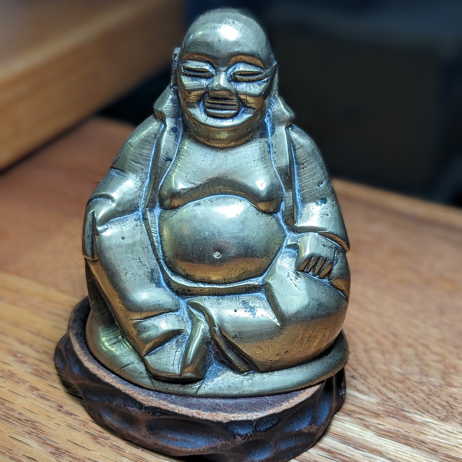 Brass Buddha - 1970s